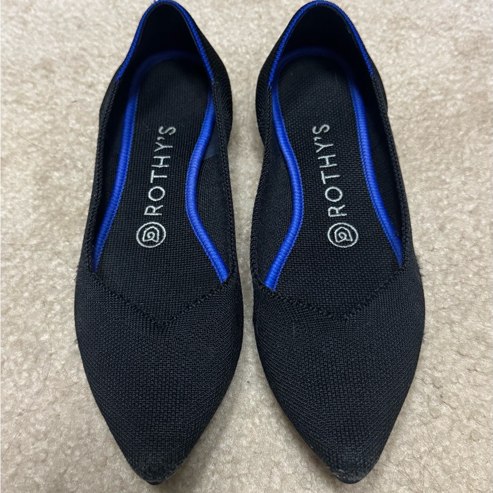 Rothy’s The Point Black Flats